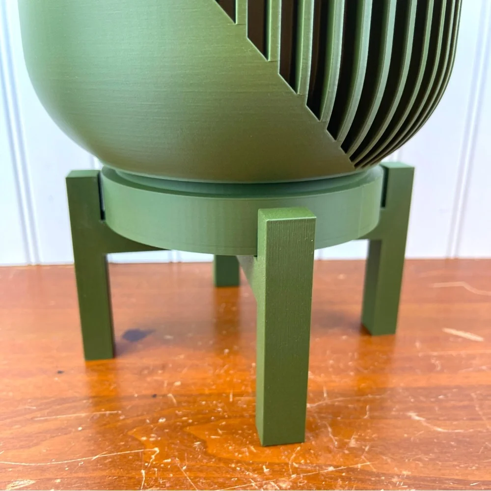 Indoor Flower Pot,The Narvo Planter Pot w/ Drainage Hole & Drip Tray